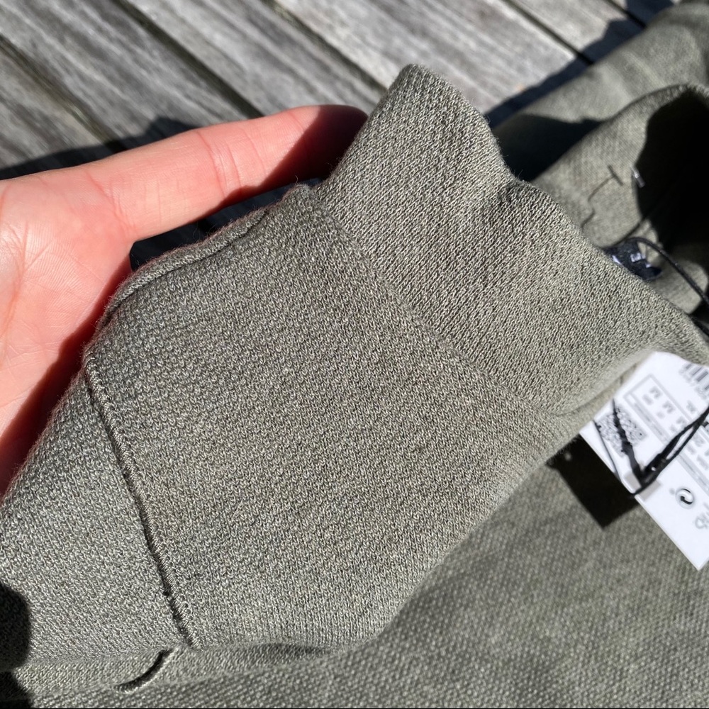 🍃 ZARA SAGE BASIC STITCHED BAGGY DRESS! - Picture 11 of 12